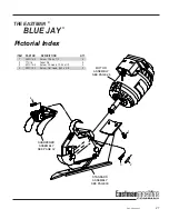 Preview for 27 page of EASTMAN BLUE JAY-5H Instruction Manual & Illustrated Parts List