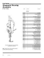 Preview for 32 page of EASTMAN Blue streak II 629X Instruction Manual And Parts List