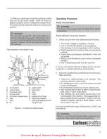 Предварительный просмотр 5 страницы EASTMAN Blue streak II 629X Instruction Manual