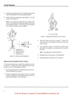 Предварительный просмотр 8 страницы EASTMAN Blue streak II 629X Instruction Manual