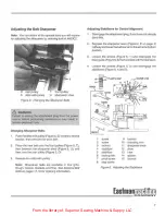 Предварительный просмотр 9 страницы EASTMAN Blue streak II 629X Instruction Manual