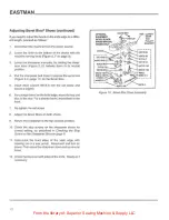 Предварительный просмотр 14 страницы EASTMAN Blue streak II 629X Instruction Manual