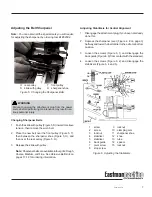 Preview for 11 page of EASTMAN BLUE STREAK II Instruction Manual And Parts List