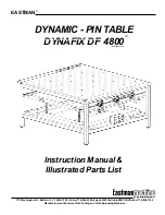 EASTMAN DYNAFIX DF 4800 Instruction Manual & Illustrated Parts List предпросмотр