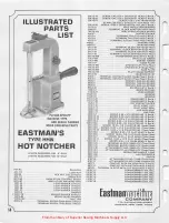 Предварительный просмотр 14 страницы EASTMAN HHN Instruction Book And Parts List