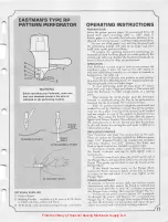 Предварительный просмотр 17 страницы EASTMAN HHN Instruction Book And Parts List