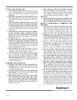 Предварительный просмотр 5 страницы EASTMAN Hornet HRNT Instruction Manual & Illustrated Parts List