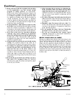 Предварительный просмотр 6 страницы EASTMAN Hornet HRNT Instruction Manual & Illustrated Parts List