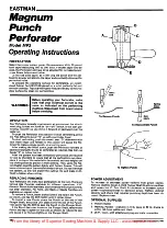 Предварительный просмотр 16 страницы EASTMAN HVN Instruction Book And Parts List