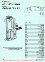 Предварительный просмотр 18 страницы EASTMAN HVN Instruction Book And Parts List