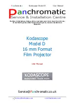 EASTMAN Kodascope D User Manual preview