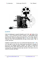 Preview for 15 page of EASTMAN Kodascope D User Manual