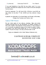 Preview for 27 page of EASTMAN Kodascope D User Manual