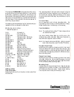 Preview for 3 page of EASTMAN PACEMAKER Instruction Manual & Illustrated Parts List