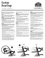 Preview for 1 page of Easton Sports headset Adjuster BearTrap Instruction Manual