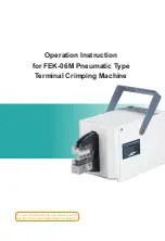 EASTONTECH FEK-06M Operation Instruction Manual preview