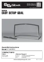 EastPoint Sports Go Time Gear Equator 1-1-51711 Assembly Instructions Manual предпросмотр