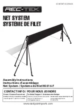 Preview for 1 page of EastPoint Sports REC-TEK NS016-F Assembly Instructions Manual