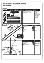 Preview for 3 page of EastPoint 1-1-30411 Assembly Instructions Manual