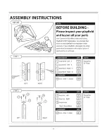 Предварительный просмотр 9 страницы EastPoint 37001 Assembly Instructions Manual