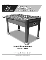 Preview for 1 page of EastPoint Chelsea 35102 Assembly Instructions Manual