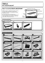 Предварительный просмотр 4 страницы EastPoint FOLD 'N STORE 1-1-33410 Assembly Instructions Manual