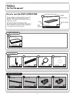 Preview for 4 page of EastPoint fold 'n store 1-1-33610 Assembly Instructions Manual