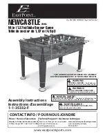 Preview for 1 page of EastPoint NEWCASTLE 1-1-35332-F Assembly Instructions Manual