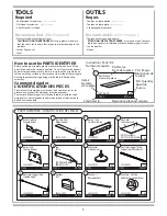 Preview for 4 page of EastPoint NEWCASTLE 1-1-35332-F Assembly Instructions Manual