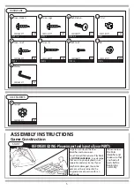 Предварительный просмотр 6 страницы EastPoint PRESLEY 1-1-35633 Assembly Instructions Manual