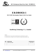 EastRising Technology ER-DBO024-1 User Manual предпросмотр