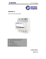 Eastron SDM320-C User Manual предпросмотр