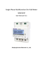 Eastron SDM320Y User Manual предпросмотр