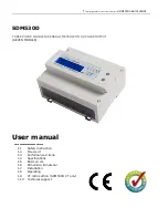 Eastron SDM530D User Manual предпросмотр