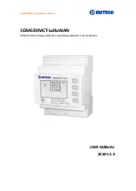 Eastron SDM630MCT-LoRaWAN User Manual предпросмотр