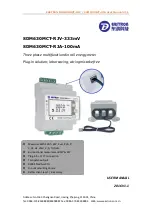 Eastron SDM630MCT-RJA-100mA User Manual предпросмотр