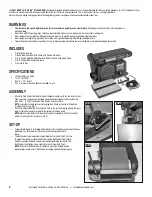 Preview for 2 page of Eastwood 13660Q Instructions