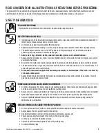 Preview for 3 page of Eastwood 20358 Instructions Manual