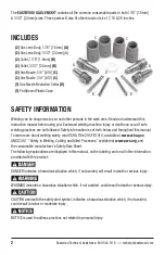 Preview for 2 page of Eastwood 20652 Instructions Manual