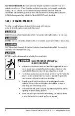 Preview for 2 page of Eastwood 21195 Instructions Manual