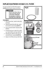 Предварительный просмотр 8 страницы Eastwood 31633 Instructions Manual