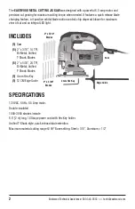 Preview for 2 page of Eastwood 32290 Instructions Manual