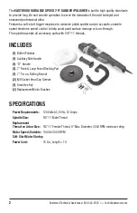 Preview for 2 page of Eastwood 32488 Instructions Manual