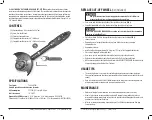 Preview for 2 page of Eastwood 51680 Instructions