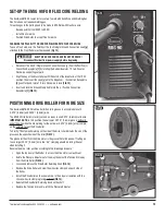 Предварительный просмотр 13 страницы Eastwood 58015 Assembly And Operating Instructions Manual