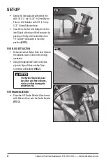 Preview for 4 page of Eastwood Fairmount Tools 31805 Instructions Manual