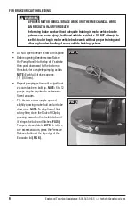 Preview for 6 page of Eastwood Fairmount Tools 31805 Instructions Manual