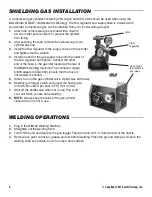 Preview for 8 page of Eastwood MIG 135 Assembly And Operating Instructions Manual