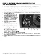 Предварительный просмотр 7 страницы Eastwood MIG 175 Assembly And Operating Instructions Manual