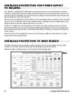 Предварительный просмотр 10 страницы Eastwood MIG 175 Assembly And Operating Instructions Manual